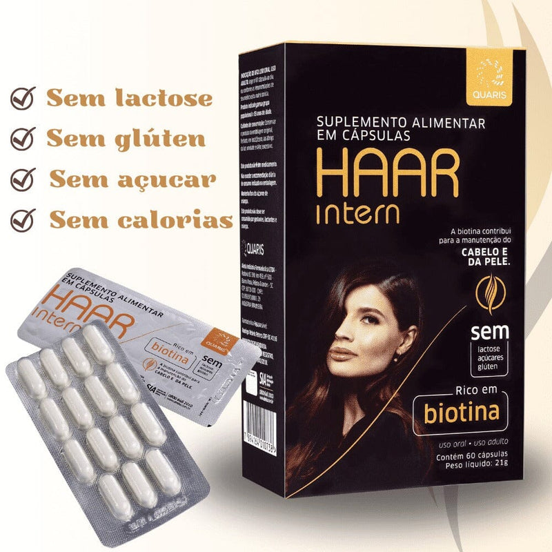 Haar Intern - Compre 1 Leve 2 - Cabelos Fortes e Saudáveis