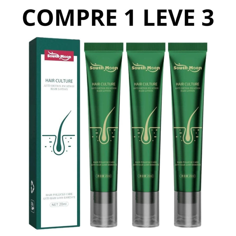 Hair Culture Compre 1 Leve 3 - Acaba Com A Queda E Faz Crescer O Cabelo + Brinde - Oferta Somente Hoje