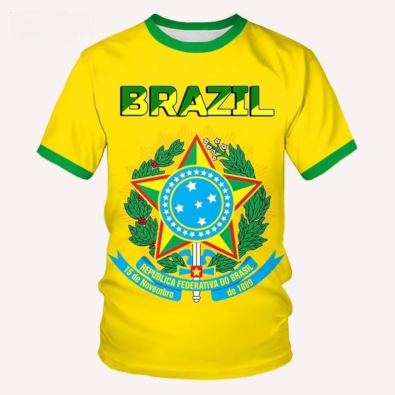 LANÇAMENTO - Camiseta BRAZIL Retro