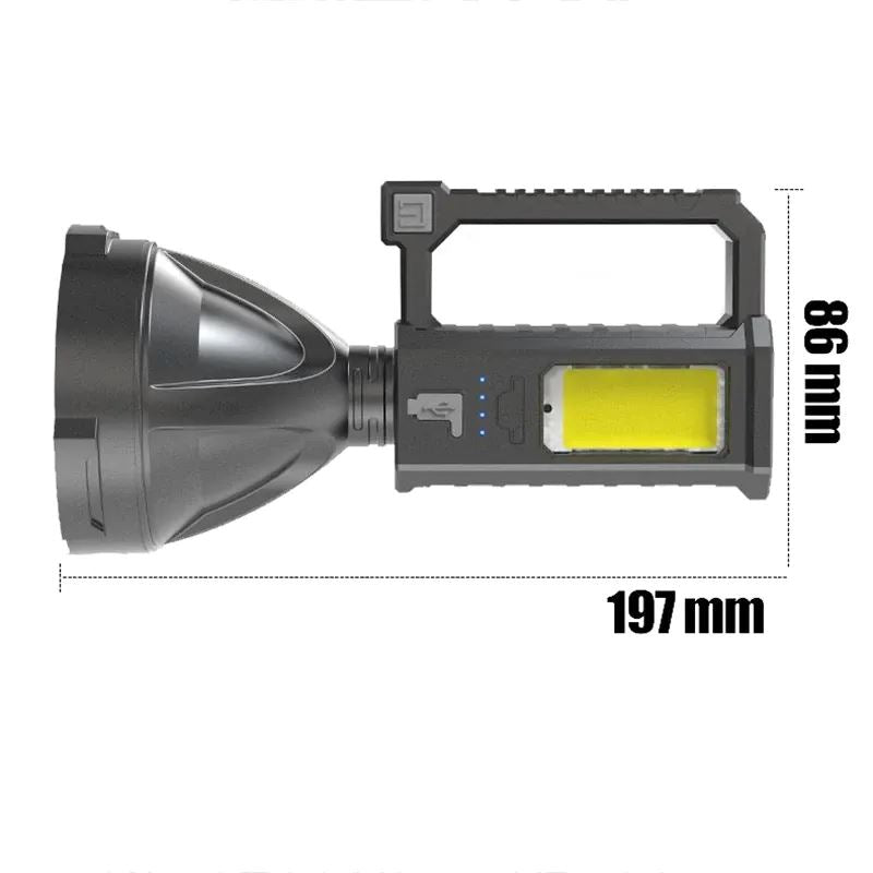 Lanterna Militar Holofote Multifuncional de Led FlashLight® + Brinde - Site Oficial De Vendas