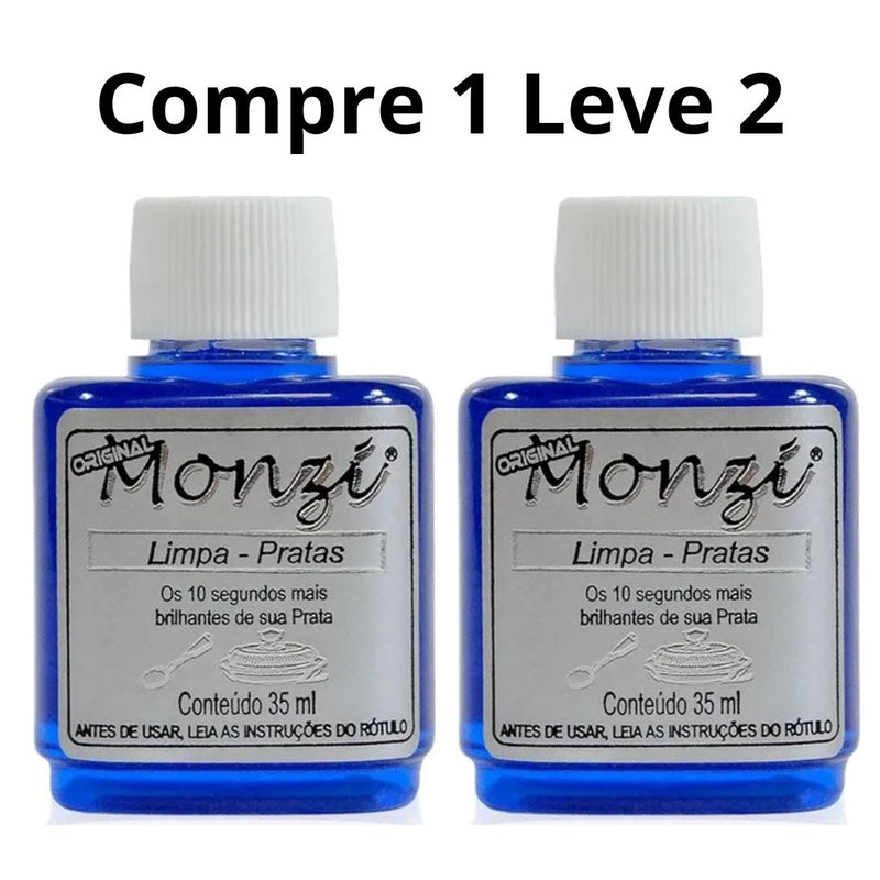 Limpa Prata Monzi - Compre 1 Leve 2 + Brindes - Frete Grátis - Oferta Somente Hoje