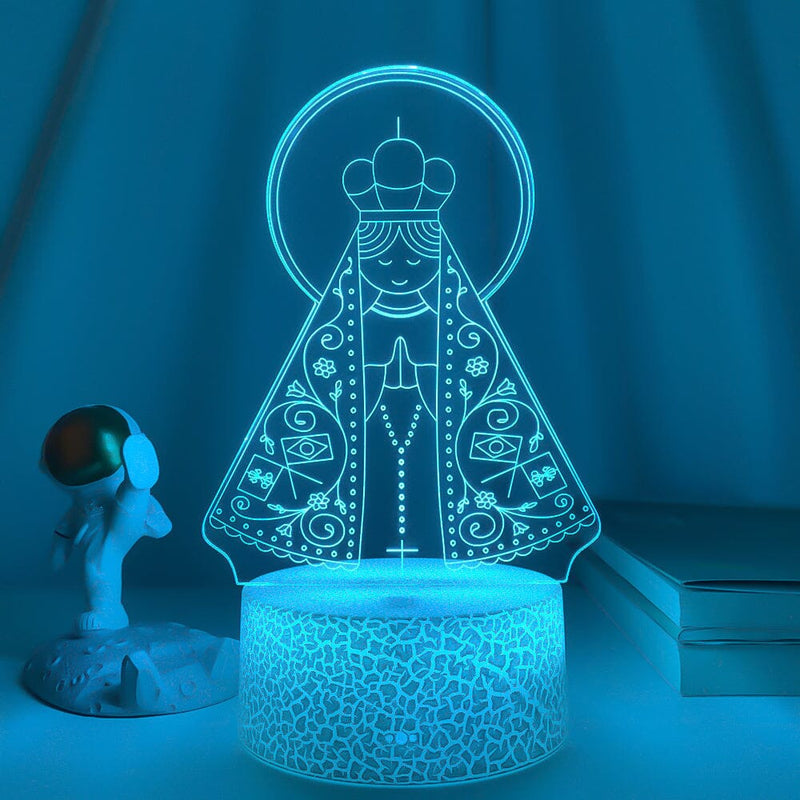 Luminária Santíssima Luz LED N. Sra. Aparecida + Brinde - Site Oficial De Vendas