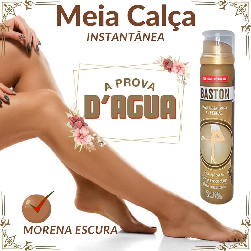 Maquiagem Para Pernas - Spray Meia Calça + 2 Brindes + Frete Off