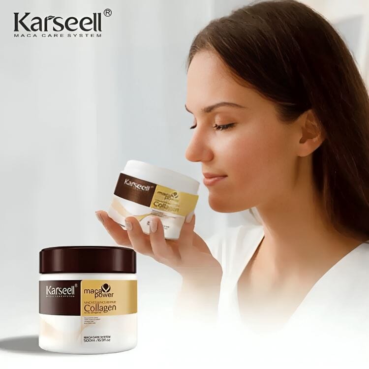 Promoção Compre 1 Leve 2 - Máscara de Colágeno Alemã - Karseell + Brinde [Restauração Completa e Permanente]