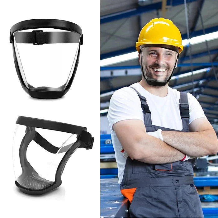 Máscara de Proteção Indestrutível Anti Embaçante Face Shield + Brinde - Site Oficial De Vendas