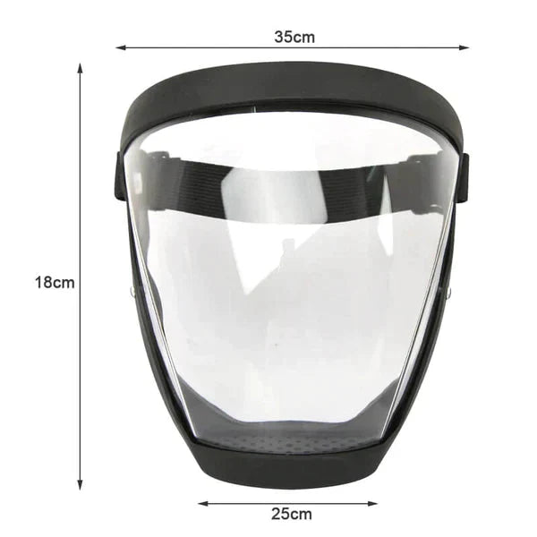 Máscara de Proteção Indestrutível Anti Embaçante Face Shield + Brinde - Site Oficial De Vendas