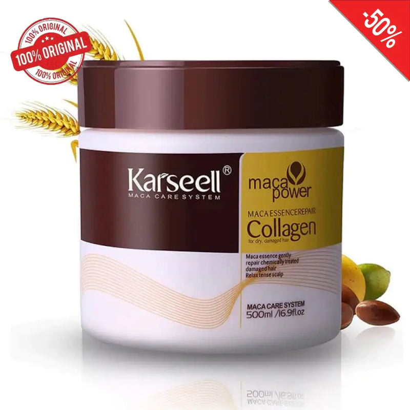 Máscara Karseell Collagen Para Cabelo + 2 Brindes e Frete Grátis Hoje