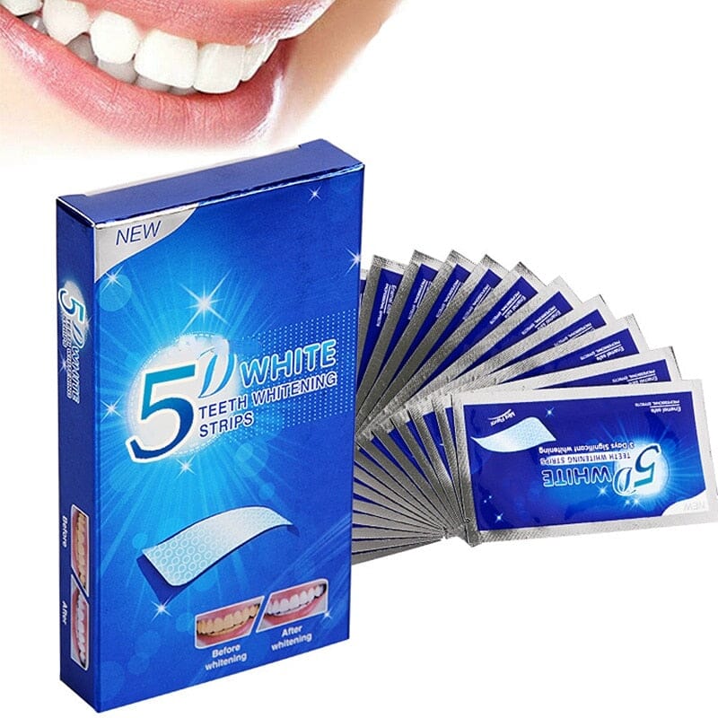 PAP+ Fita Clareadora Dental 5D White + Brinde - Site Oficial De Vendas