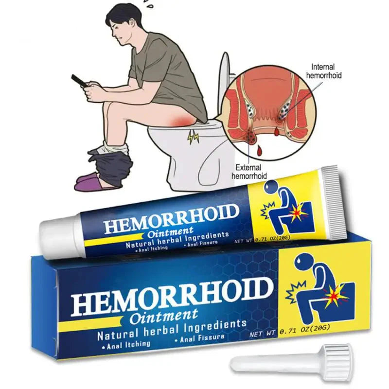 Pomada Para Hemorroida - Hemorrhoid + Brinde - Frete Grátis Apenas Hoje