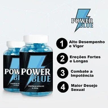 Power Blue - Melhore Sua Performance - Compre 1 Leve 2