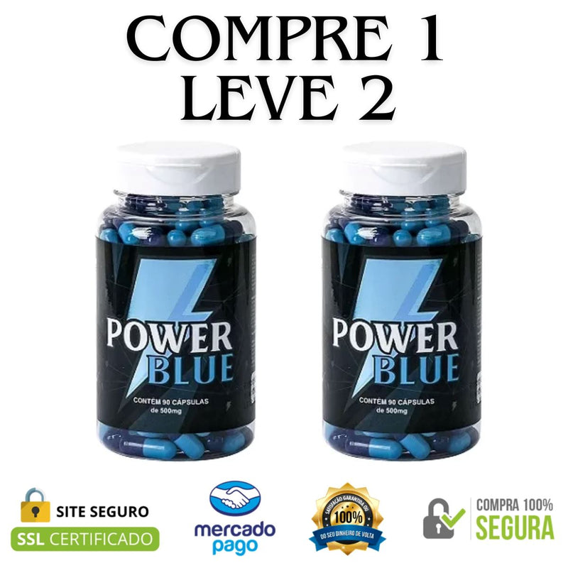 Power Blue - Melhore Sua Performance - Compre 1 Leve 2