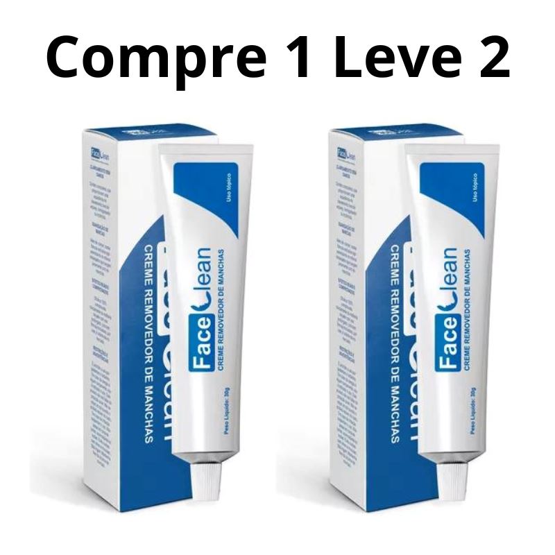 Promoção Compre 1 Leve 2 - Creme Face Clean Original