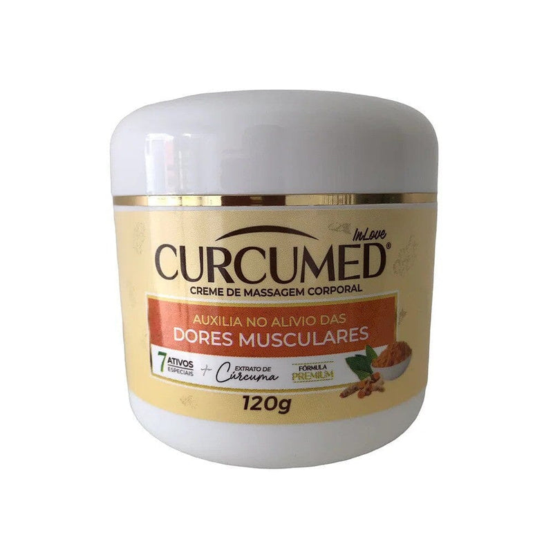 Promoção Compre 1 Leve 2 - Curcumed Creme Massageador Corporal 120g + Brinde