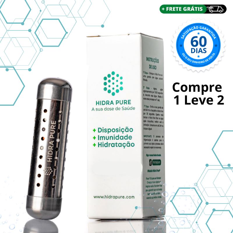 Promoção Compre 1 Leve 2 - Ionizado Alcalino Hidra Pure Pro