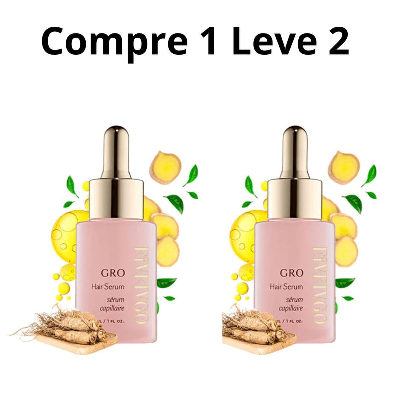 Promoção Compre 1 Leve 2 - Sérum Para Cabelos Gro Hair Serum + Brinde