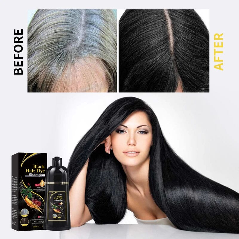 Promoção Compre 1 Leve 2 - Shampoo Tintura Instantânea Black Hair Dye