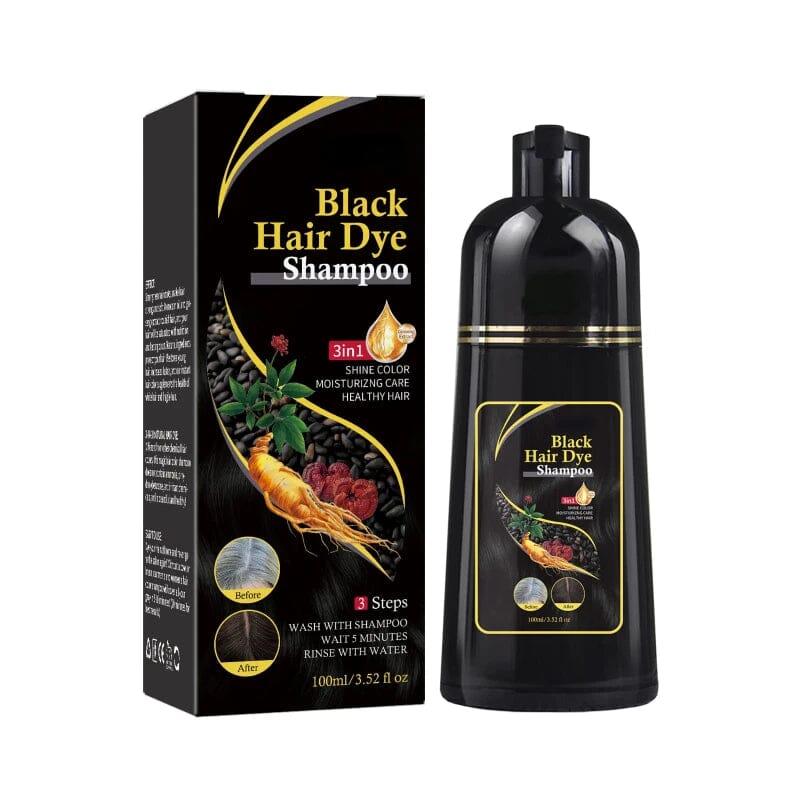 Promoção Compre 1 Leve 2 - Shampoo Tintura Instantânea Black Hair Dye