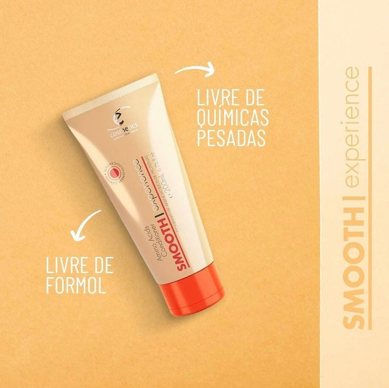 Promoção Compre 1 Leve 2 - Smooth Experience 200ml: O Segredo para Cabelos Lisos e Saudáveis em Casa