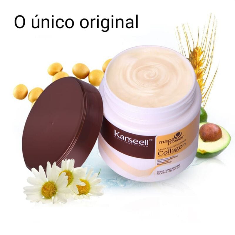 Promoção Compre 1 Leve 3 - Máscara de Colágeno Alemã - Karseell® 500ml