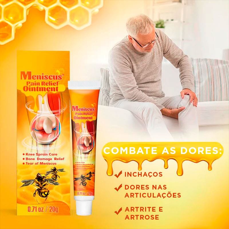 Promoção Compre 1 Leve 3 - Meniscus Pain Relief Ointment + Brinde