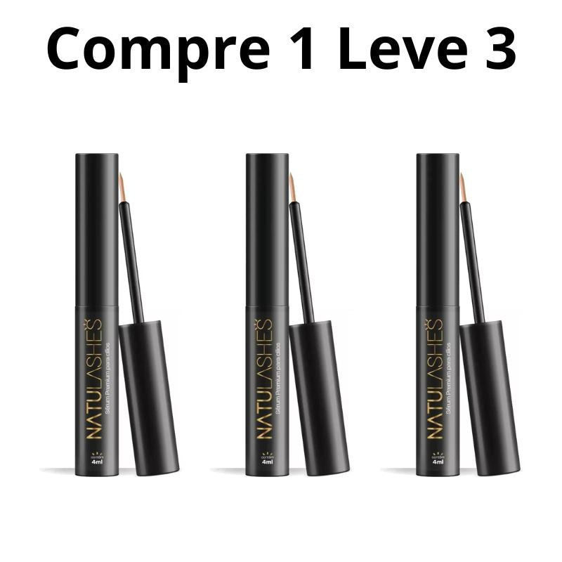 Promoção Compre 1 Leve 3 - Natulashes – Sérum Para Crescimento De Cílios