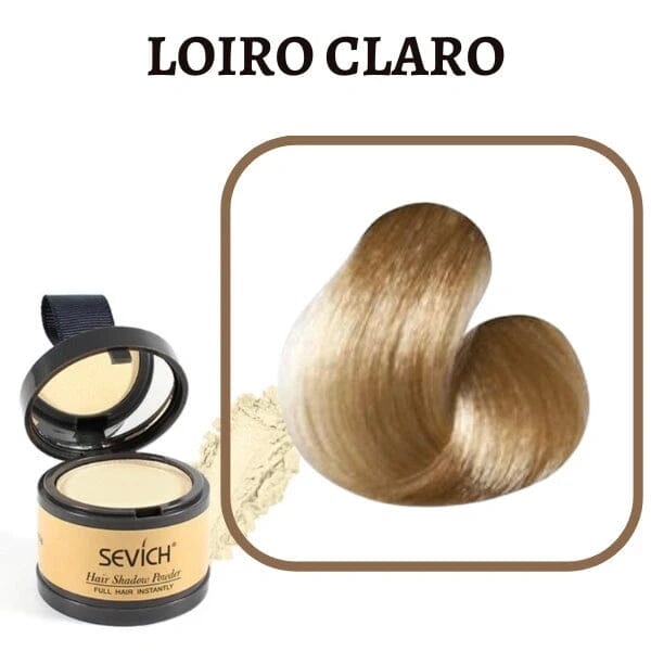 Promoção Compre 1 Leve 3 - Sevích - Tinta de Cabelo em Pó Cobre Todos os Fios Brancos