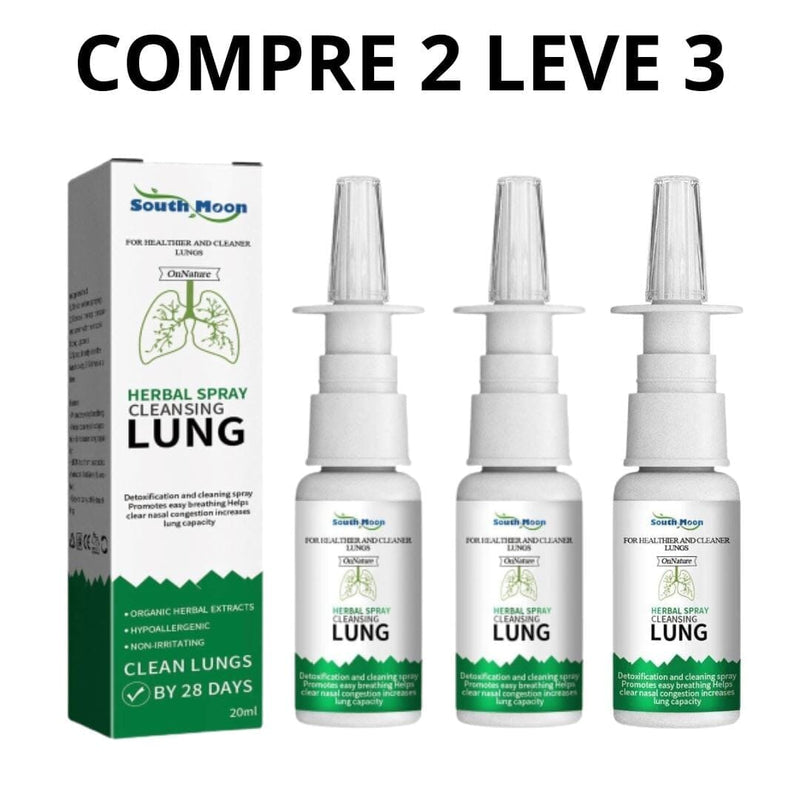 Compre 1 Leve 3  - Herbal Spray + Brinde (Smart Watch) Alívio Instantâneo dos Pulmões - Oferta Somente Hoje