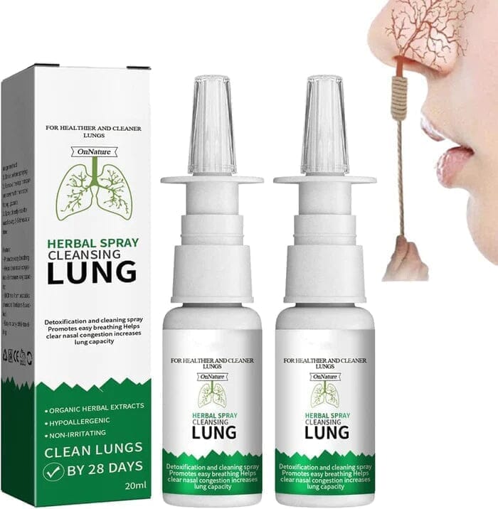 Compre 1 Leve 3  - Herbal Spray + Brinde (Smart Watch) Alívio Instantâneo dos Pulmões - Oferta Somente Hoje