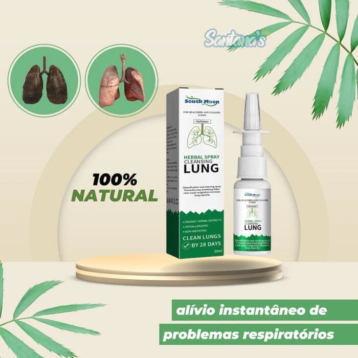 Compre 1 Leve 3  - Herbal Spray + Brinde (Smart Watch) Alívio Instantâneo dos Pulmões - Oferta Somente Hoje