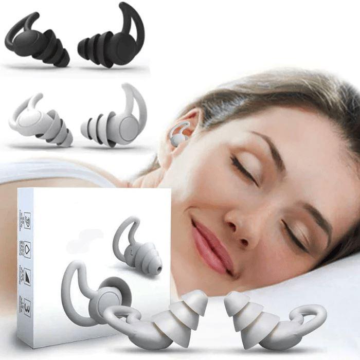 Protetor Auricular para Dormir - 3 Camadas De Proteção + Frete Grátis