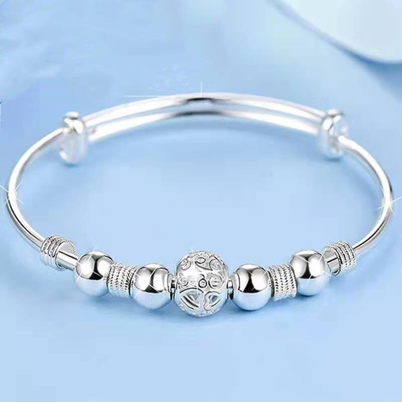 Pulseira Feminina Charm Prata 925