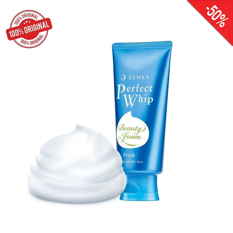 Creme de Limpeza Facial - Senka Perfect Whip + 2 Brindes e Frete Grátis