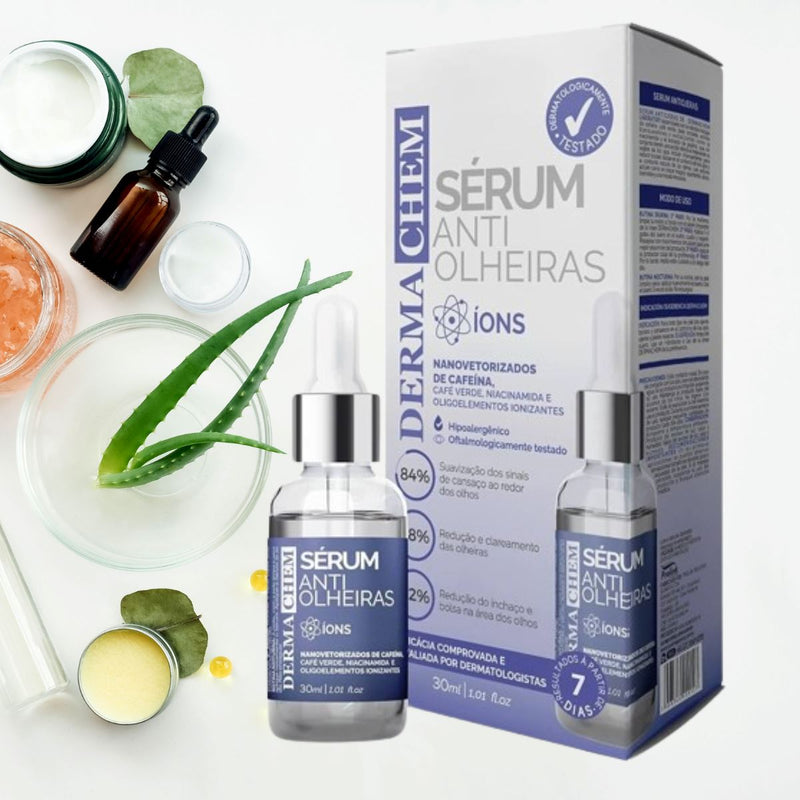 Sérum Facial Anti Olheiras Dermachem - Frete Grátis Apenas Hoje