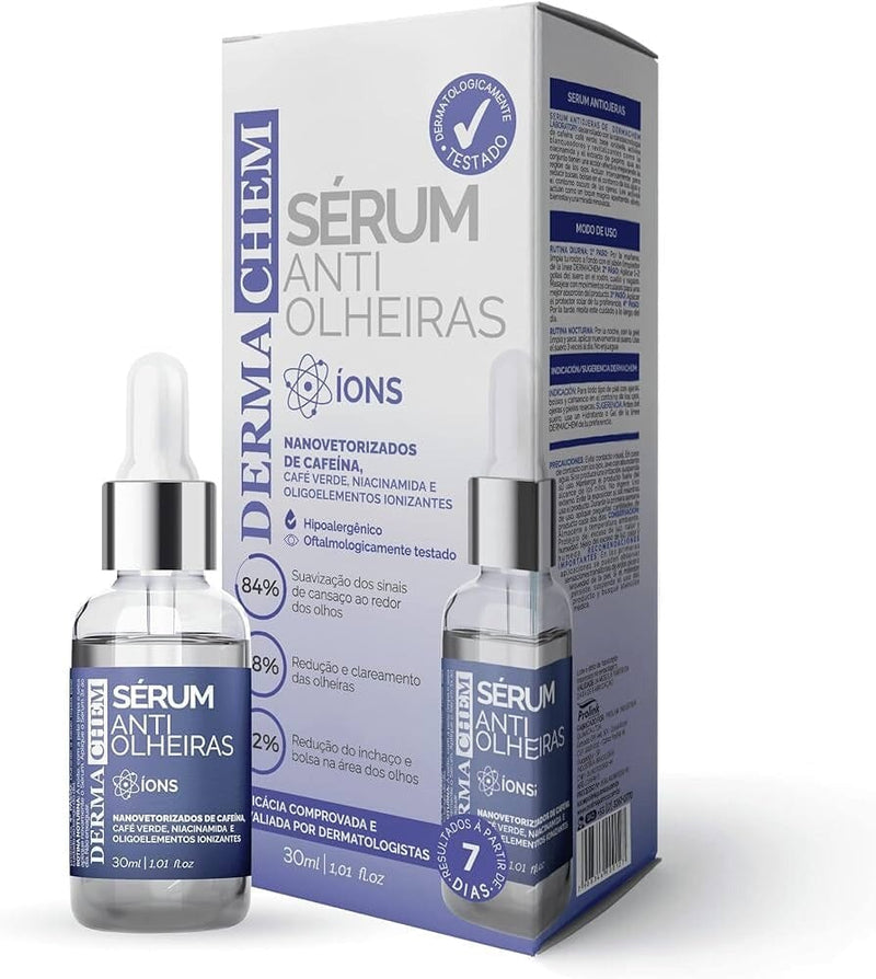 Sérum Facial Anti Olheiras Dermachem - Frete Grátis Apenas Hoje