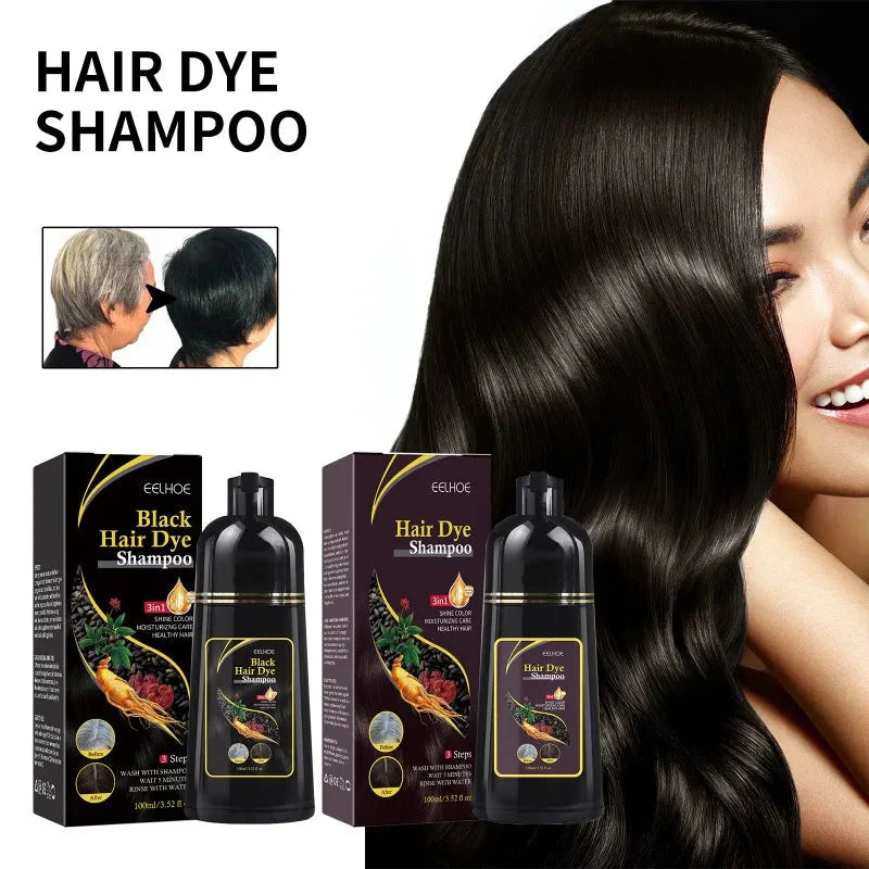 Shampoo Tintura Instantânea Paint Black Hair Dye + Frete Grátis e Brinde Apenas Hoje