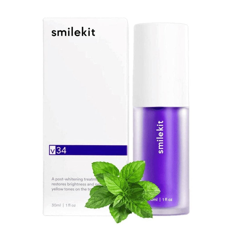 Smilekit™ - Desamarelador Dental Instantâneo Violeta + Brinde - Oferta Somente Hoje