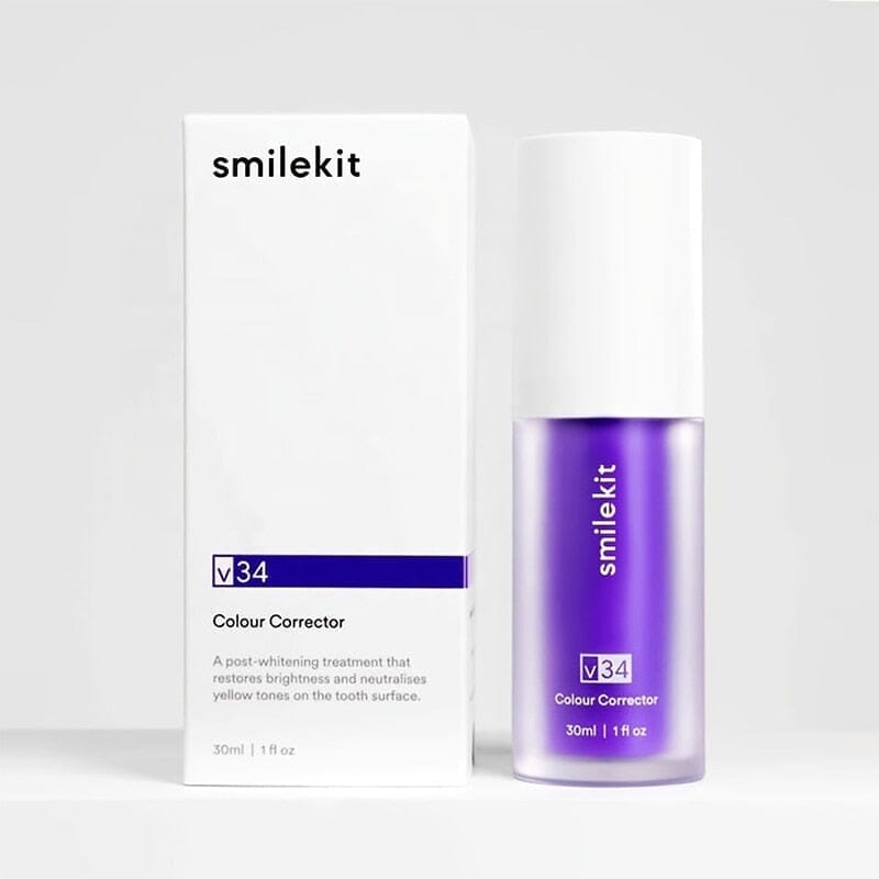 Smilekit™ - Desamarelador Dental Instantâneo Violeta + Brinde - Oferta Somente Hoje