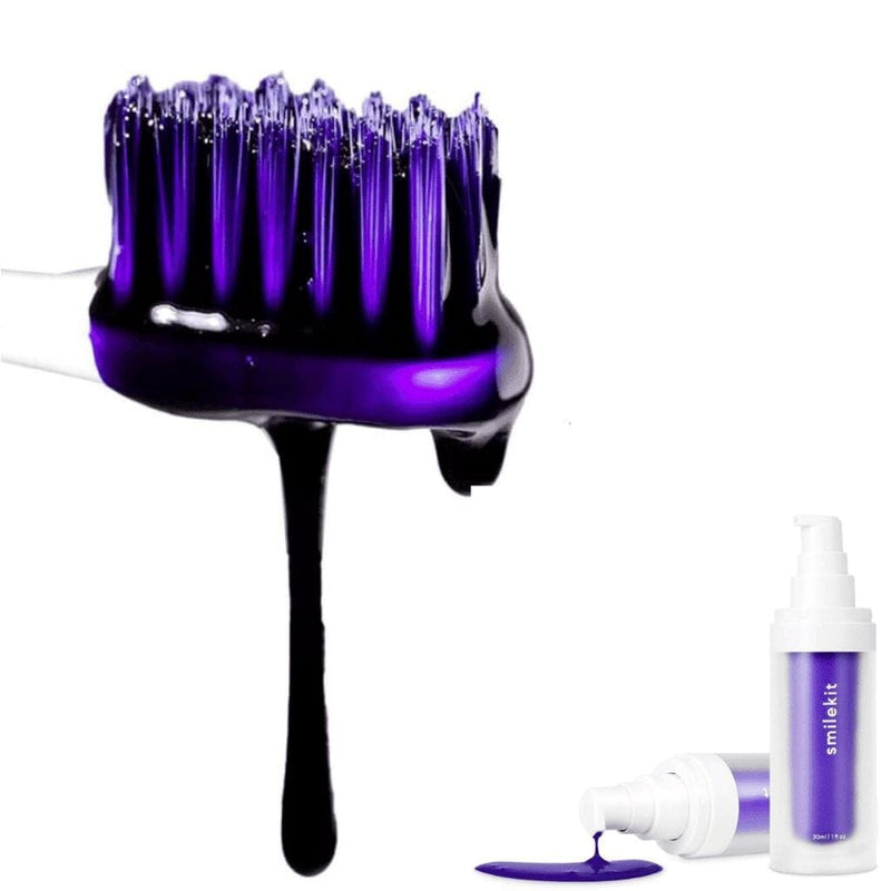 Smilekit™ - Desamarelador Dental Instantâneo Violeta + Brinde - Oferta Somente Hoje