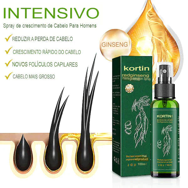 Compre 1 Leve 2 -Kortin Hair Crescimento Capilar 20x Mais Rápido