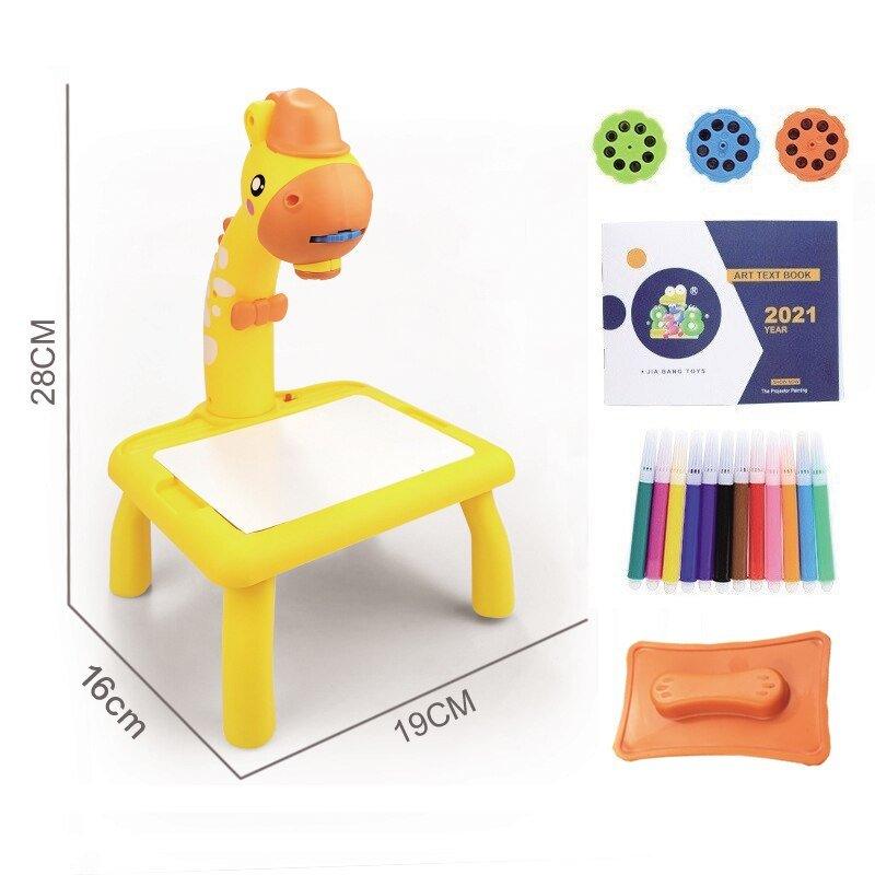 Super Projetor de Desenhos Smart Board Kids Premium KIT Completo