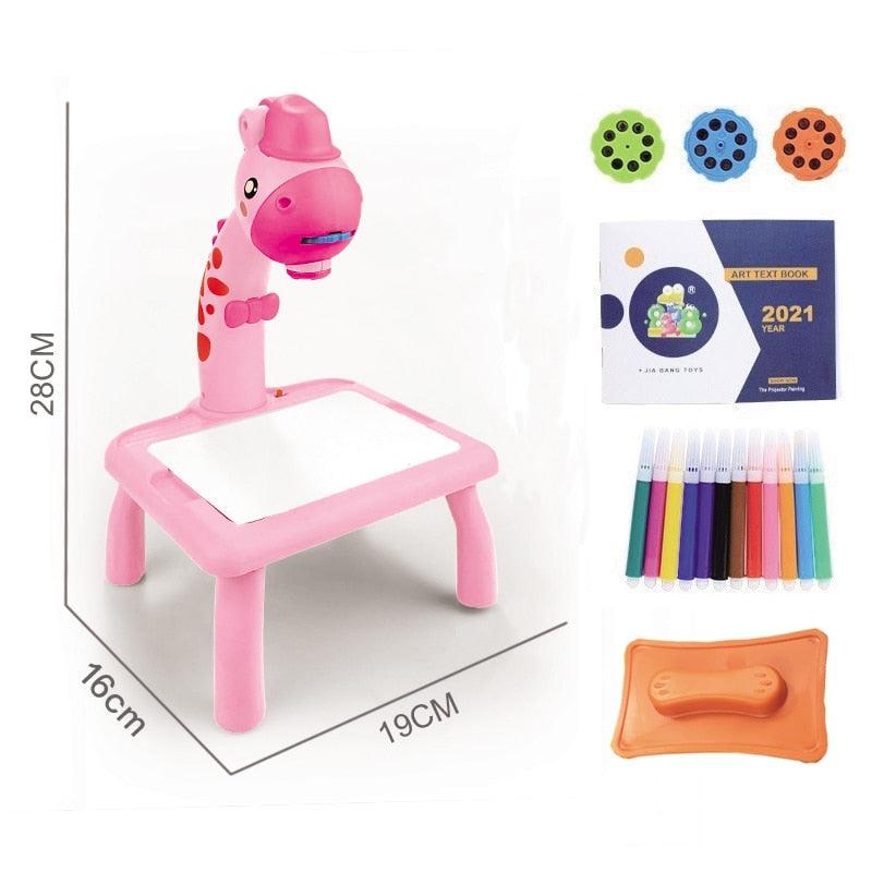 Super Projetor de Desenhos Smart Board Kids Premium KIT Completo