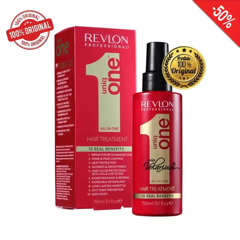 Uniq One Revlon - Proteção, Reparação e Controle de Fios + 2 Brindes